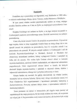 Wspomnienia Ksawerego Jaroszuka