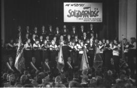 Zebranie delegatów dolnośląskiej Solidarności - 1990