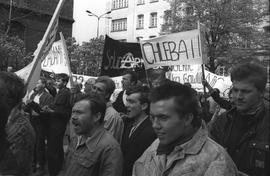 Demonstracja 1 maja 1988 we Wrocławiu