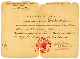 Zaświadczenie