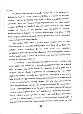 Wspomnienia Ksawerego Jaroszuka