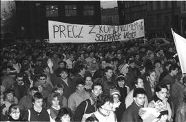 Manifestacja w rocznicę wprowadzenia stanu wojennego
