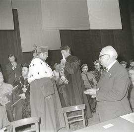 Inauguracja roku akademickiego 1975/1976 na Uniwersytecie Wrocławskim połączona z obchodami jubil...