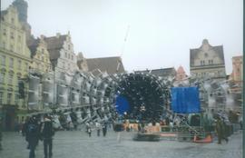 Scena koncertowa na wrocławskim rynku