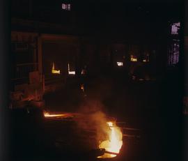 Spust żelazo-chromu w hucie