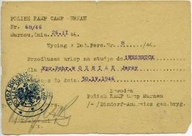 Wyciąg z Dod. Pers. Nr 8/46