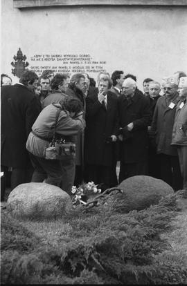Prezydent Vaclav Havel w Warszawie – 1990