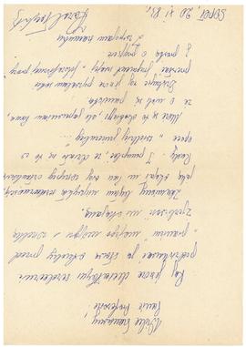 List prywatny