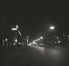 Karola Świerczewskiego nocą