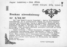 Rozkaz niecodzienny