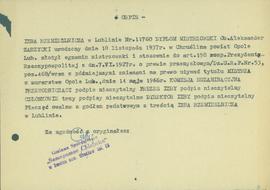 Odpis dyplomu mistrzowskiego
