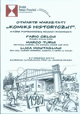 Otwarte warsztaty "Komiks historyczny"